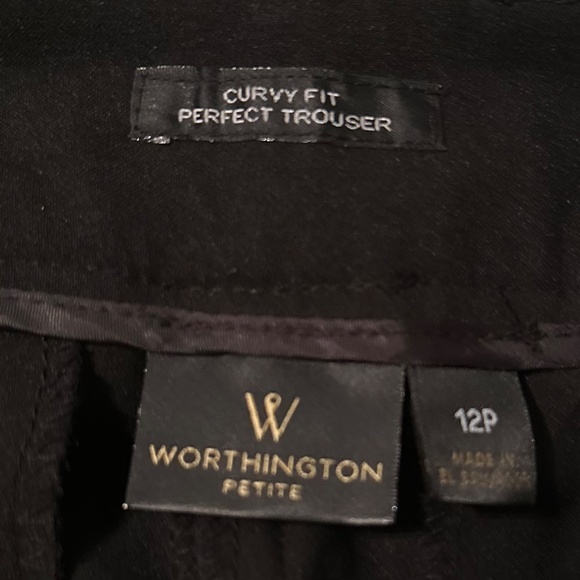 Worthington Curvy Fit Perfect Trouser - Picture 3 of 5